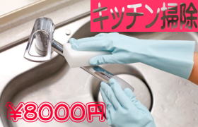 キッチン掃除　8000円